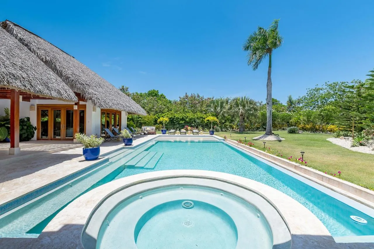 Private Villa With Incredible Pool, Maid, Jacuzzi - Cap Cana Resort Punta Cana
